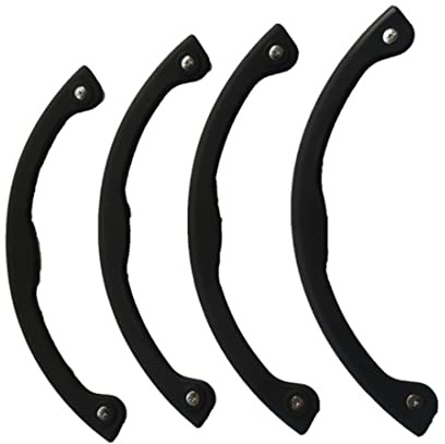 Asyduey Tabla de Snowboard de ProteccióN Apta para de Esquí Monotabla de Todos los TamañOs Estuche Protector de Puntas de Snowboard, 4 Piezas