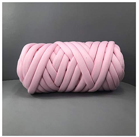 Handstickgarn, Chunky Yarn For Hand And Arm Knitting Crochet 1KG Multicolor(Pink)