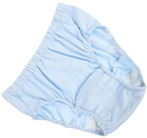 GOOHOCHY Pañal Antifugas para Personas Mayores Xxl Ropa Interior Absorbente 80cc de Algodón Transpirable Bragas de Incontinencia Lavables y Cómodas para Cuidado de Adultos Encamados