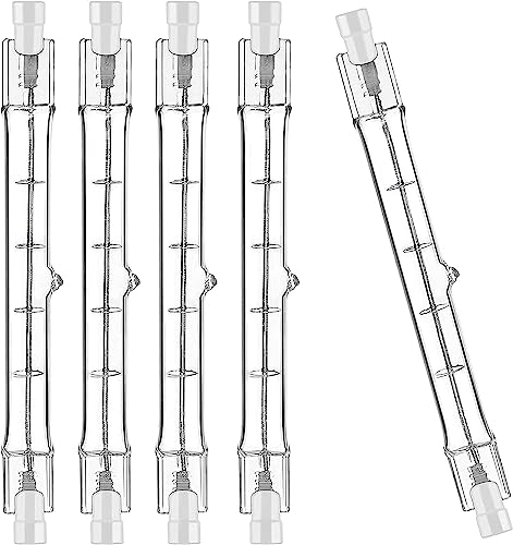 Osram 5er Pack Haloline 64690 Halogenstablampe 80 Watt 230 Volt R7s 74,9mm Länge | früher 100 Watt | 1385 Lumen | 2950 Kelvin warmweiß