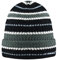 Kangol Unisex Zickzack-Streifen, Beanie Baskenmütze, Charcoal, One Size