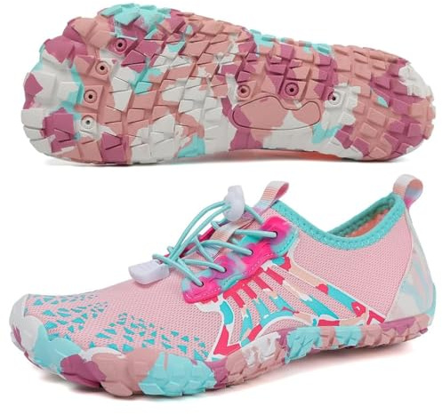 LIZRHA Water Shoes for Men and Women Quick Dry Aqua Swim Barefoot Shoes for Outdoor Fishing Beach Pool Boat Surfing Walking Water Park and Yoqa Activities