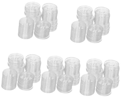 iplusmile 2500pezzi Guarnizioni Per Maniglie Trasparente Gasket Resistenti Al Calore Riparazione Guarnizioni Piatte Impermeabili e Durevoli Per Installazione Facile