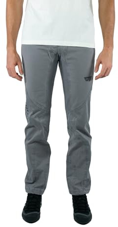Jeanstrack Garbi Pantalón de Escalada y Trekking para Hombre (L, Ash)