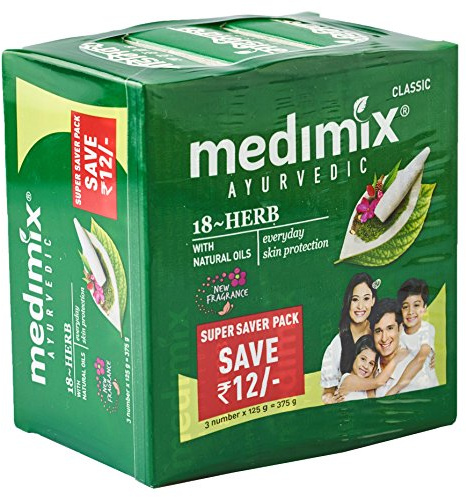 Medimix Classic Super Value Pack (Save Rs 12) Set Of 125Gx3