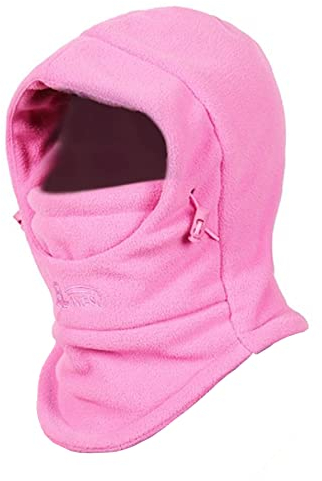 TRIWONDER Kinder Balaclava Winter Sturmhaube - Winddichte Skimaske mit Halswärmer für Jungen & Mädchen (4-9 Jahre) - Atmungsaktive Gesichtsmaske für Ski, Fahrrad, Outdoor Sport