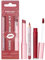 3PCS Matte Liquid Lipstick Lip Balm & Lip Liner Lip Kit, Hydrating Tinted Pink Lip Balm, Collagen Lip Gloss For Dry Lips, Waterproof Make Up Set (Colour, # 02)