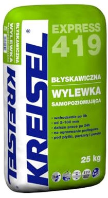 Fast-Setting Self-Leveling Floor Screed 25kg Thick Layers