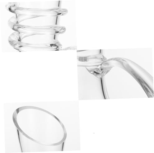 Toyvian Carafe à Décanter Verre Pichet à Vin Rapide Cristal Cruche Stable pour Maison et Fêtes