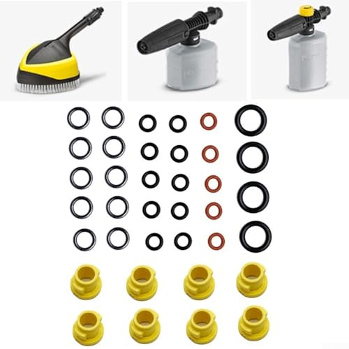 Zeroupshop Ensemble de joints toriques pour nettoyeur haute pression 2.640-729.0 pour Karcher K2 K3 K4 K5 K6 K7 modèles compatibles avec WV5 Plus Premium Series