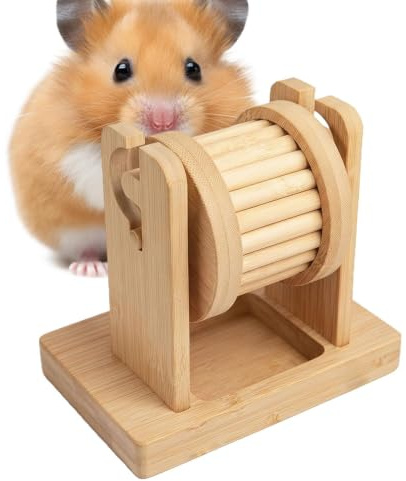 hámster Dispensador Madera para Forrajeras