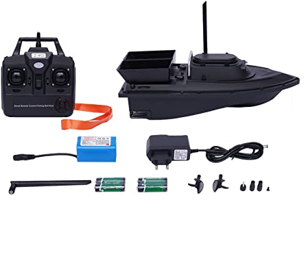 Köderboot, Fish Finder mit 5200 Ma Lithiumbatterie 500m Funkfernsteuerung mit Ladegerät