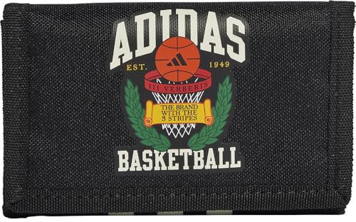adidas Portefeuille unisexe, noir/ivoire, Taille unique