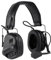 WISEONUS Taktisches Airsoft Headset Paintball Schießaktivitäten Jagd Kopfhörer Dunktionales Headset Ohrenschützer (Schwarz)
