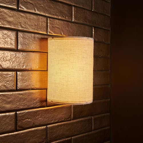 Auraglow Rechargeable Wireless Wall Light with Remote – Battery-Powered, Dimmable, Colour-Changing Cordless Lamp for Bedrooms, Hallways & Home Interiors (2 Lamps, 2 Light Sources, 1 Remote)