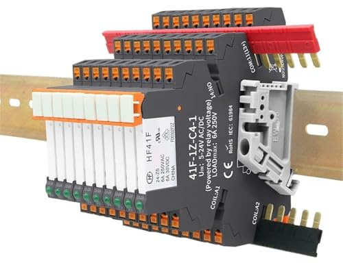 Smal HF 41F 6A LED 5V 12V 24V 41F-5-ZS 41F-12-ZS 41F-12-ZS 41F-24-ZS 10 st (10 st 41F 24V)