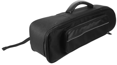 MOTHNUR Bolsa para Trompeta de Oxford Resistente y Acolchada con Correa Ajustable para Hombro y Asa Bolso Ligero para Accesorios Musicales para Estudiantes y Músicos