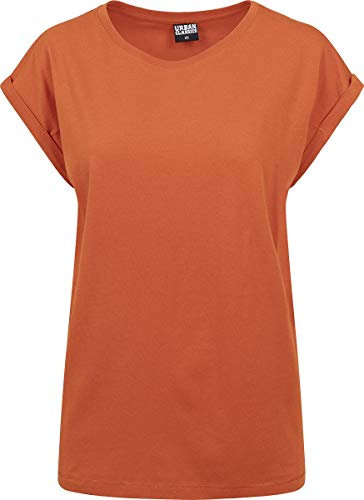 Manches Courtes Retroussées, Épaules Tombantes , Coupe Ample, 100% Coton Jersey, Doux et Confortable