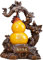 PHONME Feng Shui Statue Ornament Wu Lou/Hu Lu Skulptur Wohlstand Dekoration for Home Office Housewarming, zieht Reichtum und Glück an,Grün Heimdekoration (Color : Yellow)