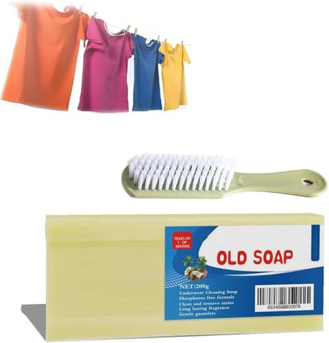 Grand Canal Savon pour les taches, savon tout usage, savon de nettoyage pour sous-vêtements et enlever les taches, doux sans blesser les mains (3)