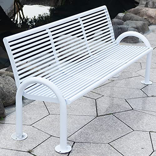 Gartenbank für die Terrasse, 2–3-Sitzer-Bank, strapazierfähige, wetterfeste, wasserdichte Parkbank, Ruhesessel für den Außenbereich, Park-Veranda, Zweisitzer-Veranda, Rasenmöbel, Schul-, KRA