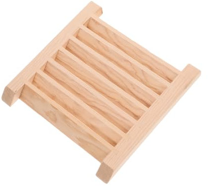 HOMSFOU Rejilla De Ventilación De Madera Para Sauna Diseño y Accesorio Esencial Para Controlar La y Olores Habitaciones De Vapor