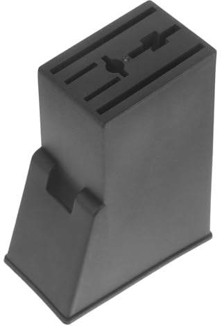 LIFKOME Multifunktionaler Messerständer Aus Robustem Kunststoff Küchenutensilienhalter Mit Vielseitigen Schlitzen Platzsparender Organizer Für Schneidwerkzeuge Im Haushalt