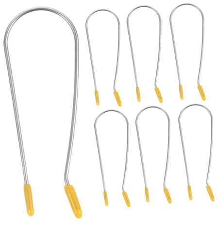 CIYODO 20 pièces Clips de Remplacement pour Chauffants Pinces Métalliques U Fil Accessoires Coiffure pour Boucles Faciles à Domicile