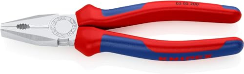 KNIPEX Combination Pliers Self-Service Card 200 mm, 03 05 200 SB