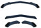 Simoni Racing UB Lip Splitter Black Universale, Labbro Paraurti Auto Anteriore, Splitter Paraurti, Protezione Parauti Auto, ABS Nero