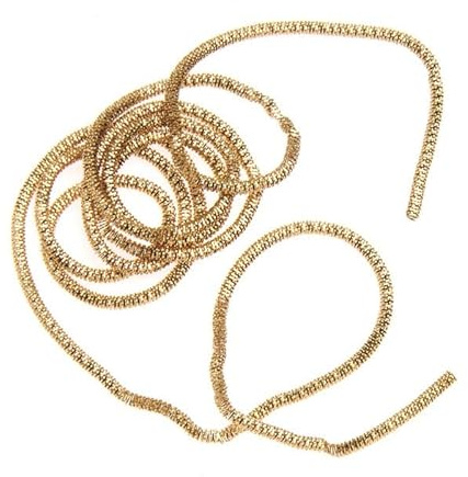 PAINT IT EASY Bouillon-Draht, Gold, 1.5mm, 3.5m (7x50cm)