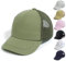 QIYIENDIAN Baby Kleinkind Baseballkappen einstellbar Sonne Hüte Dinosaurier Feste Farbe Hut Kinder Jungen Mädchen(Army Green,1-3Years)