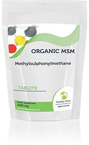 MSM Methylsulphonylmethane 1000mg 90 Tablets for All bodily Systems Normal Organ Functions HEALTHY MOOD UK Quality Nutrients