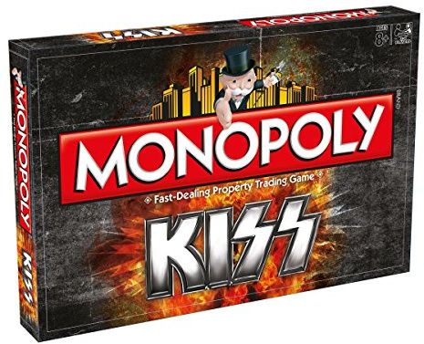 Monopoly Kiss 2282 Property Trading Board Game Gene Simmons Paul Stanley Collectable