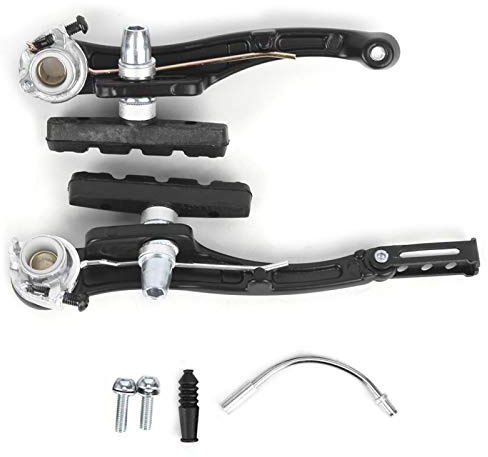 Mountain Cycling V-Brake Set, V Brake Set Front & Rear, Metal Bike Brake Replacement(Single sale)