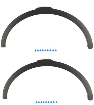 Élargisseurs d'ailes Passages Roues Fender Sourcils pour L&and R&Over pour R&Ange R&Over pour Evoque 2012-2017 Moulage Passage Roue D'accessoires De Voiture Avant (Color : Pair)