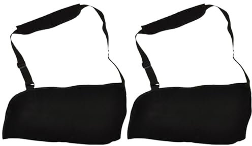 2 Stück Armschlinge, Verstellbare Fingerschlinge, Atmungsaktive Netz-Unterarmschlinge, Schulter-, Nacken- Und Handgelenkstütze Für Arm-, Handgelenk-, Ellenbogenfrakturen Und Luxationen