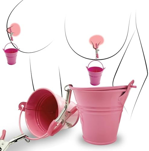 Nipple Sex Toy Clamps Sex Pleasure Women BDSM Nipple Toy Adjustable Nipple Clamp Metal Nipple Clips for Women Non Piercing Beginner Nipplerings Clip Clitoral Pressure Breast Weight Adult Toys Games