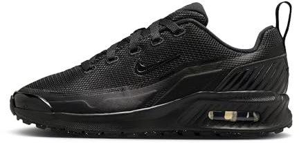 Nike Kids Air Max Bia (Gs) Shoes, Black/Black/White, 5.5