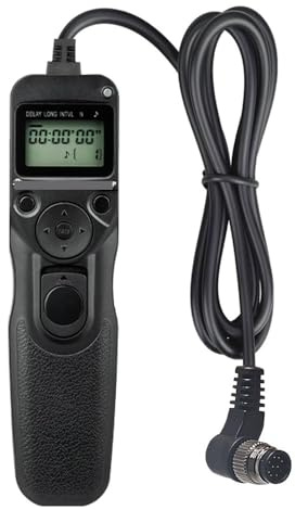 Mcoplus MC-30 Timer Camera Remote Control with Intervalometer for Nikon Z8 Z9 D3 D4 D5 D6 D800 D850 D810 D700 D500 D300 D200 F6