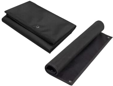 Yuaerbuo Patch Scratch con occhielli, 60 x 45 cm, lavagna per toppa con cornice, borsa interna, corda elastica, pieghevole pannello tattico di supporto per toppa per toppa per toppa e raschietto