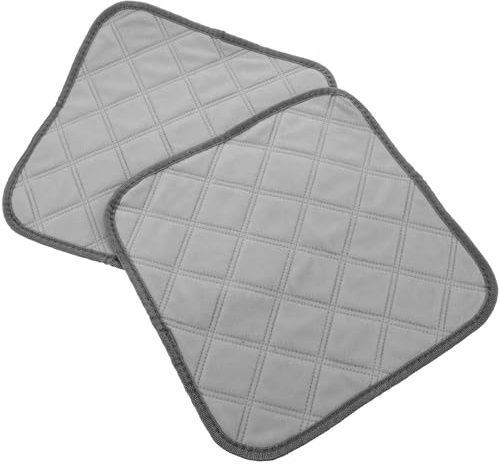 Cabilock Lot de 2 Tapis Absorbants et Lavables en Polyester pour Petits Animaux, Doublures de Cage Douces et Réutilisables, pour Cages de Cobayes et Autres Animaux