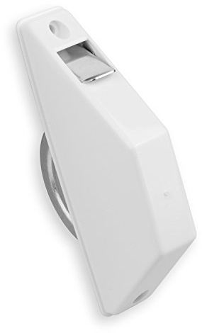 DIWARO® Mini Halbeinlass-Gurtwickler | Lochabstand 135 mm | ohne Gurt | weiß