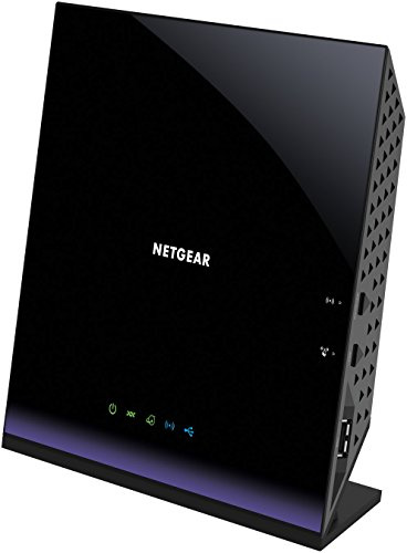 Netgear NETGEAR AC1600 WiFi VDSL/ADSL Modem Router - 802.11ac Dual Band Gigabit (D6400-100NAS)