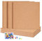 ANPUNAT 6 Pac selbstklebende quadratische Korktafeln für die Wand mit 100 Pinnnadeln für Pinnwände, Korkwand, Zuhause, Schule, Büro, dekorativ (30 x 30 x 0,6 cm)