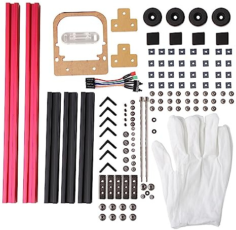 Zenithaur ITX Motherboard PC Case, mini telaio in alluminio aperto per configurazione del computer fai -da -te leggero, eccellente dissipazione del calore, supporta