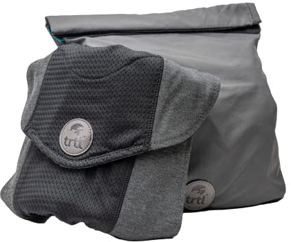 trtl-Reisekissen Cool als Nackenstütze – kühlendes Nackenkissen mit dämpfendem Schaumstoff für Stabilität und Komfort, atmungsaktives Gewebe, leicht und einfach zu tragen