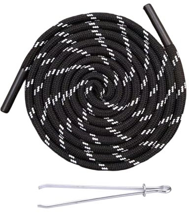 Kordel für Jogginghose, Kordel für Hoodie,Hosenband Kordelzug 160cm mit Metallverschluss-Enden und Durchziehnadel, Ersatz Kordelanten für Jogginghosen, Hoodies, Sweatshirts, Badehosen, Einkaufstaschen