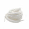 Cordones de felpa, 2 pares de cordones redondos difusos de 80 cm, cordones blancos, universales, suaves, elásticos, de repuesto, lindos cordones para zapatillas de lona, Blanco