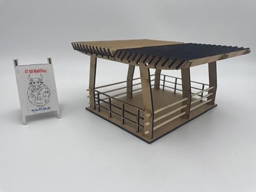 AT-BA Modellbau 220124 Slotcar décoratif pour terrasse